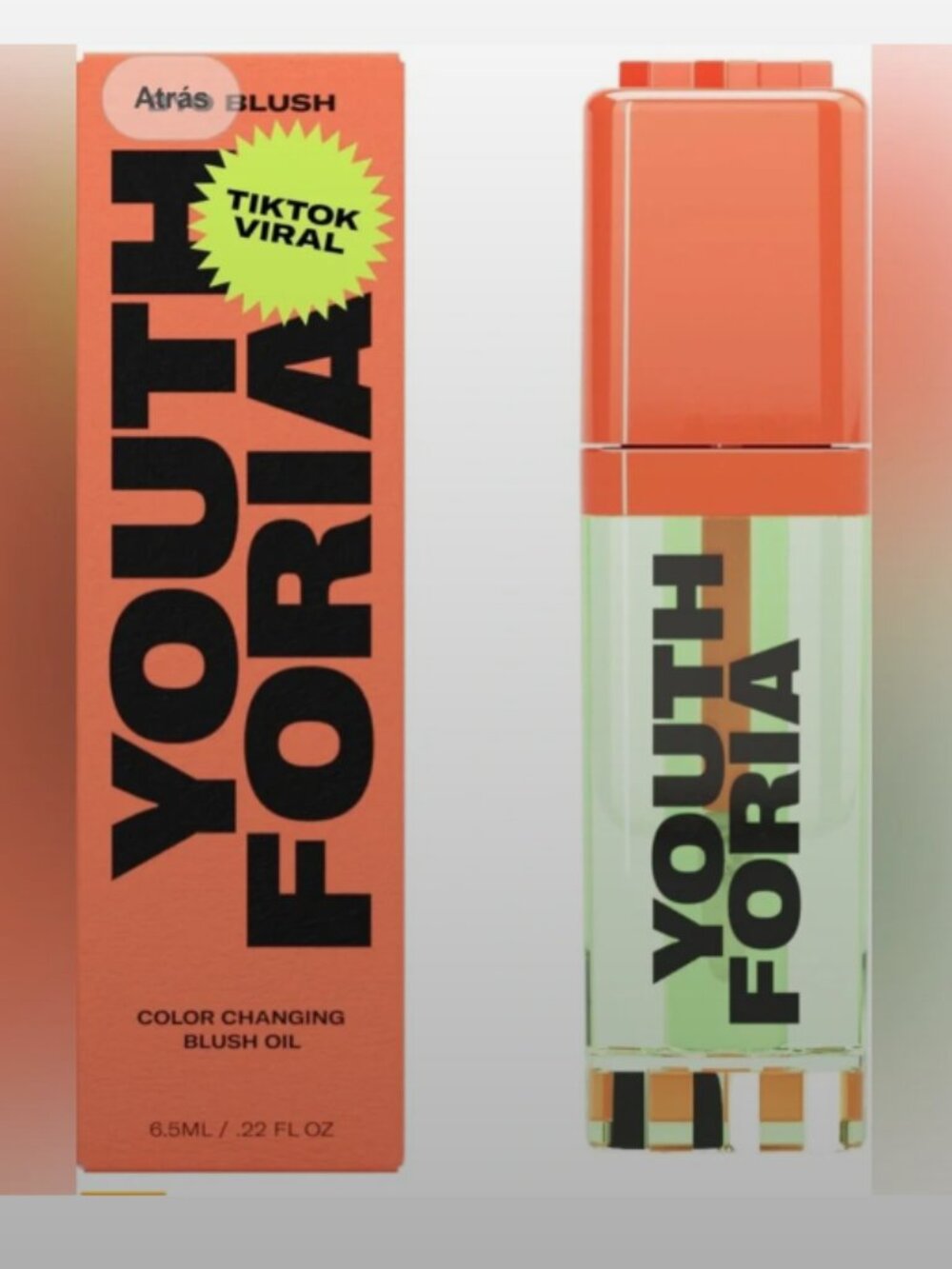 Youthforia Color Changing Blush Oil | SHADE CHEMICAL REACTION